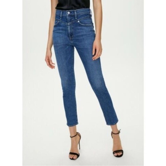 Citizens Of Humanity Denim - Citizens Of Humanity Mia Front Yoke Slim Jeans $238